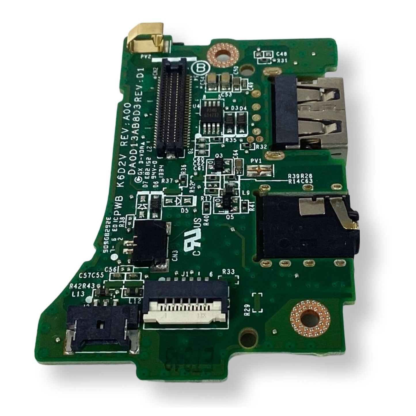 Dell OEM XPS Studio 13 L321x Power Button USB Audio Port IO Circuit Board JHG09