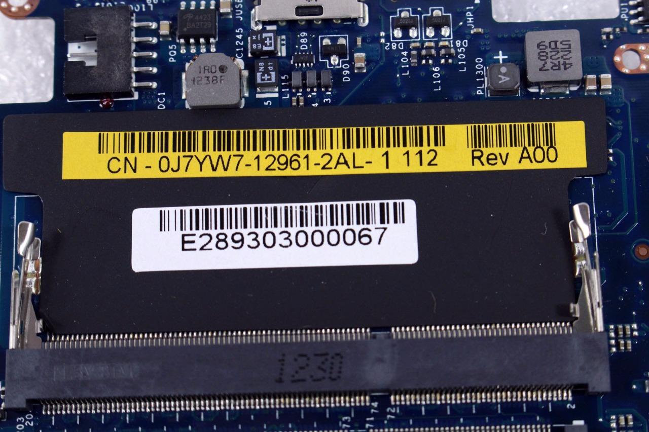 Genuine Dell Latitude 6430U Laptop Motherboard w/ I3-3217U Intel CPU J7YW7