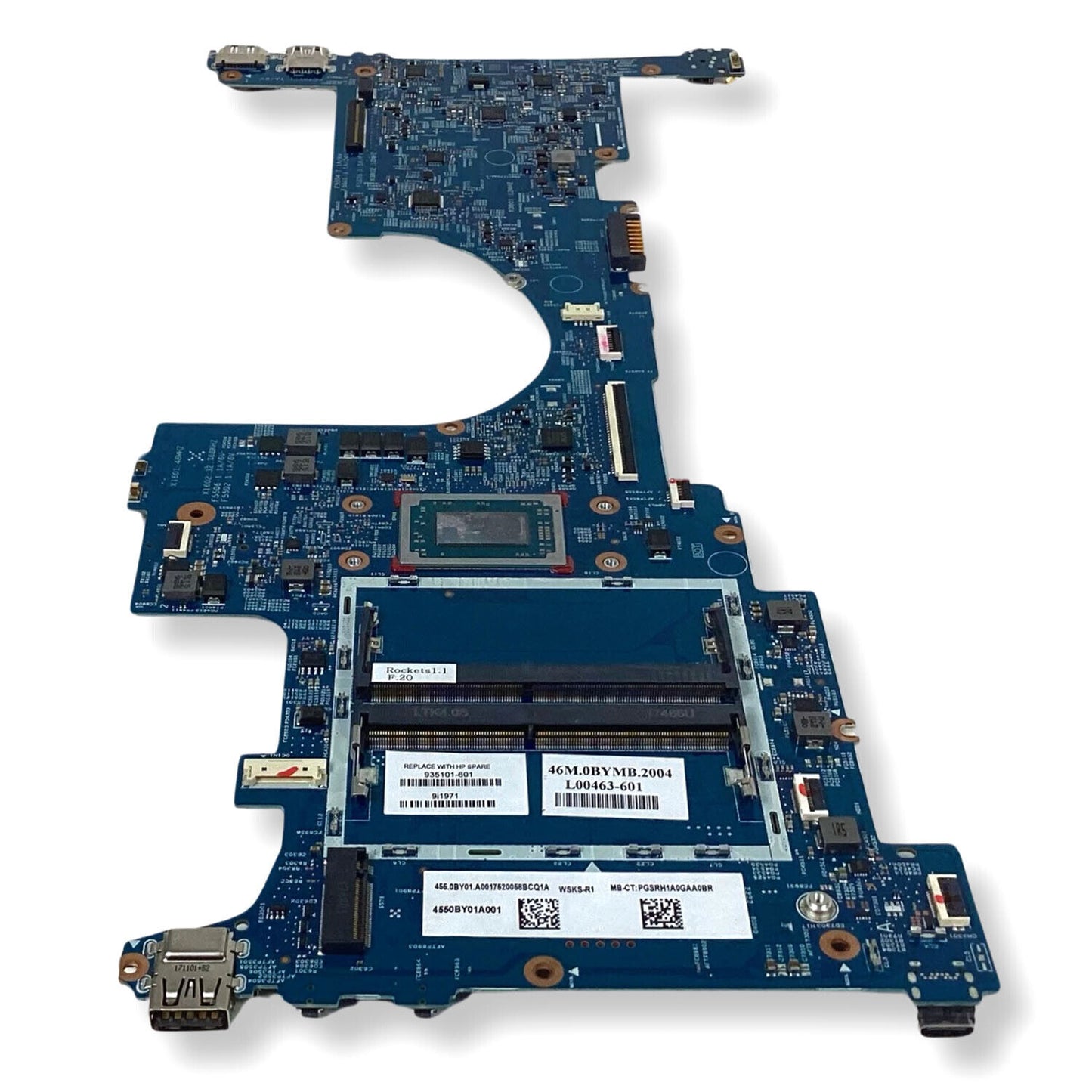 HP Envy x360 15 15-BQ Series AMD Ryzen 5-2500U Motherboard 935101-601 L00463-601
