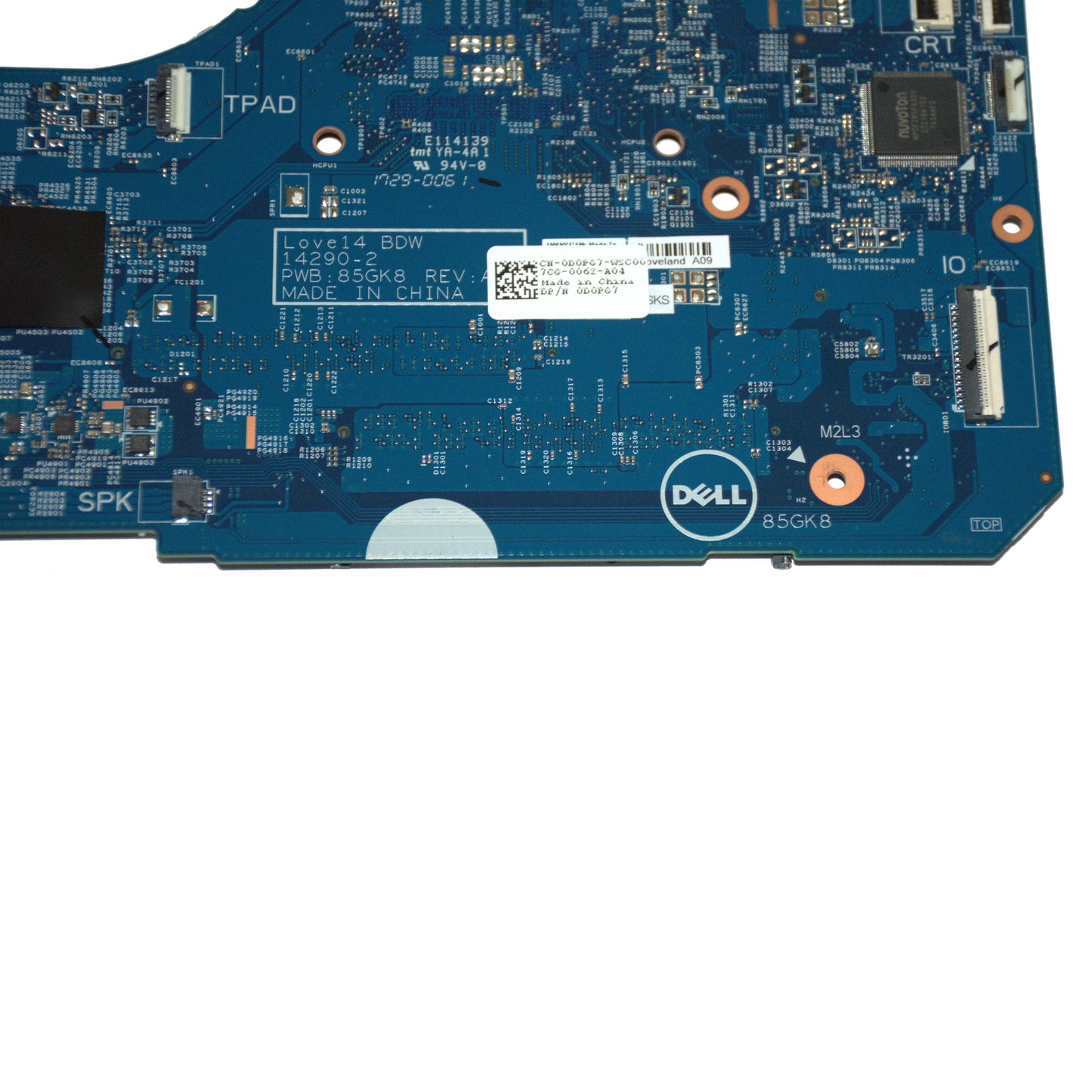 Dell Latitude 3460 3560 Core i5-5200U Dual-Core 2.2GHz DDR3L Motherboard D0PG7