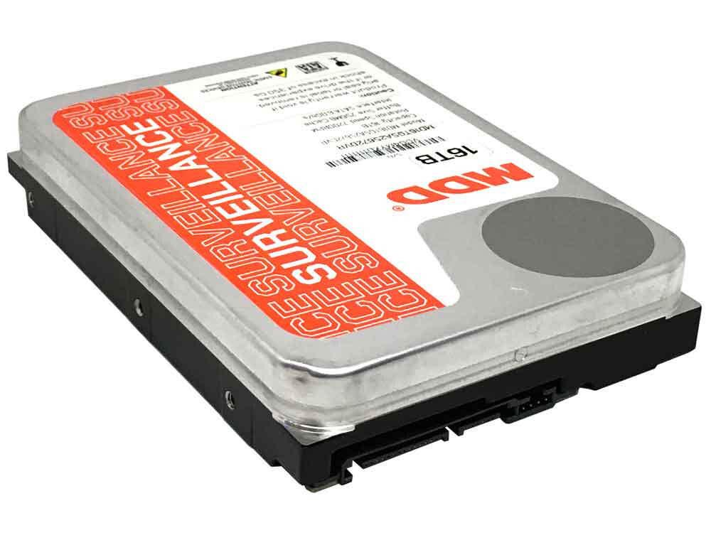 MDD 16TB 7200RPM 256MB SATA 6.0Gb/s 3.5" Internal Surveillance/CCTV Hard Drive