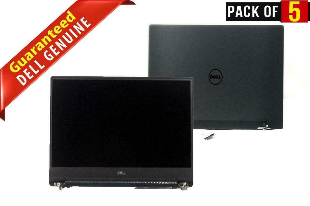 Lot x 5 Dell Latitude13 7370 1920x108013.3" LCD Screen Display Assemble W/Webcam