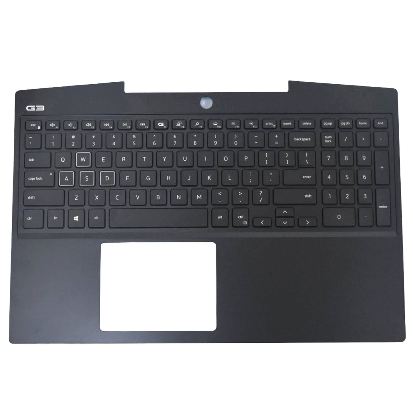Dell G Series G3 3500 Laptop Palmrest Keyboard Assembly RGB Backlit 09K12Y YG5TF