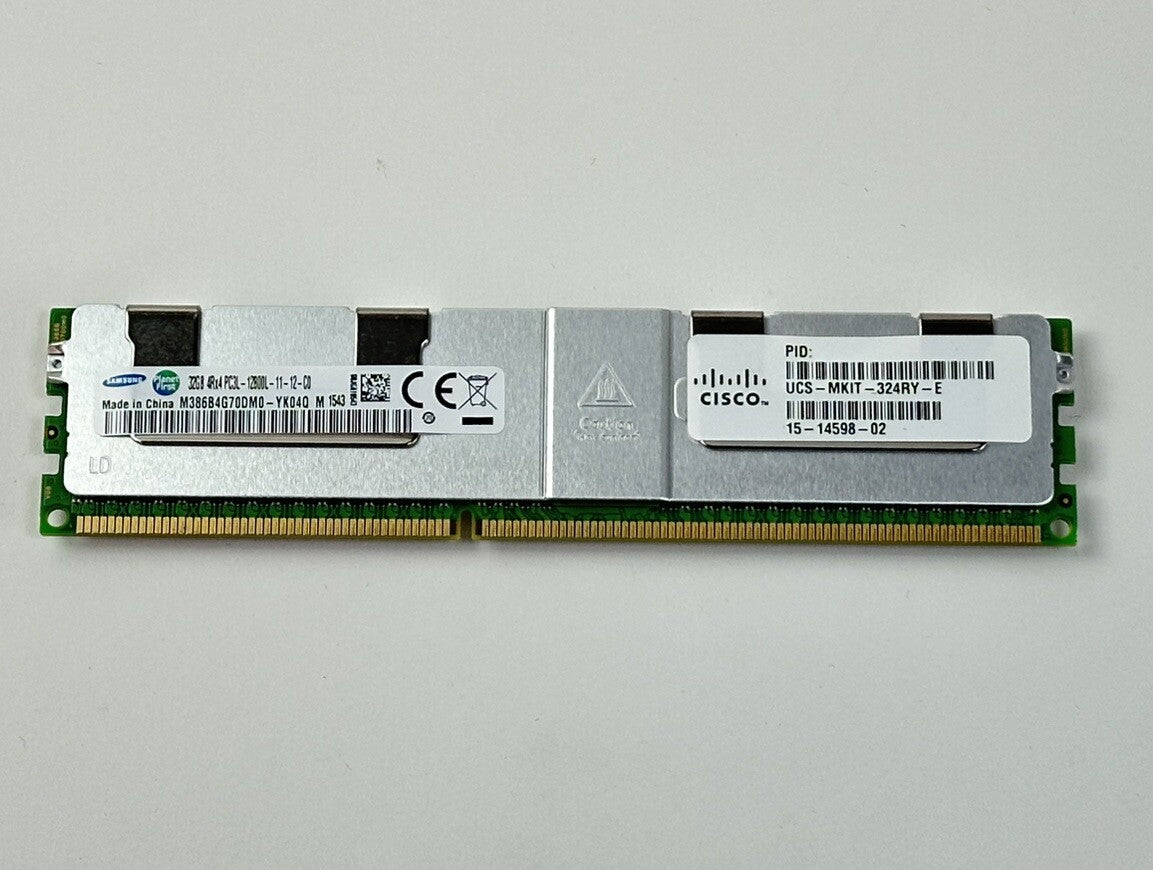 512GB Lot of 16x 32GB 4Rx4 PC3-12800L ECC LRDIMM RAM Memory Server Samsung PC3L (NOT FOR HOME PC)