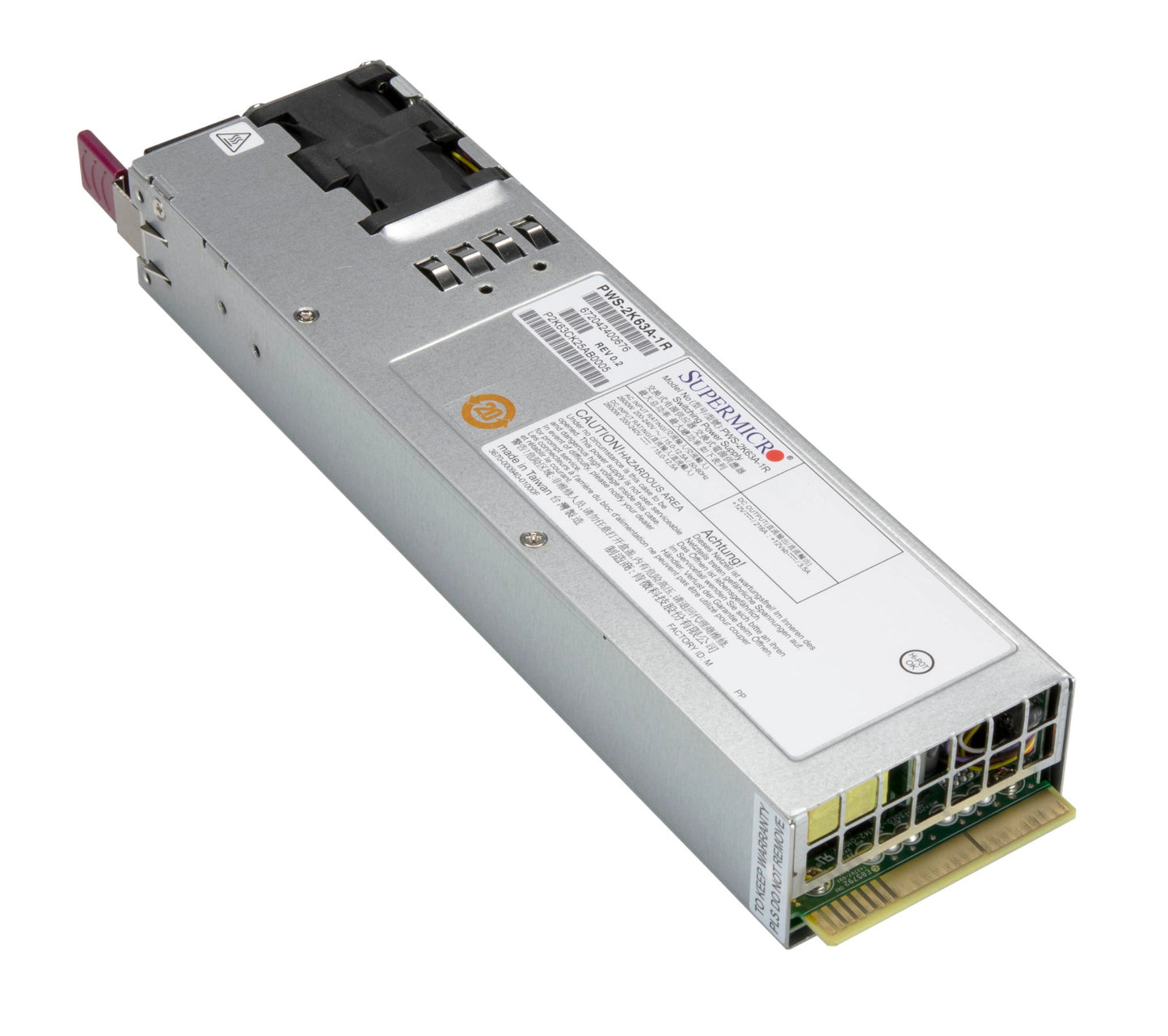 Supermicro PWS-2K63A-1R 1U 2600W redundant single output power supply