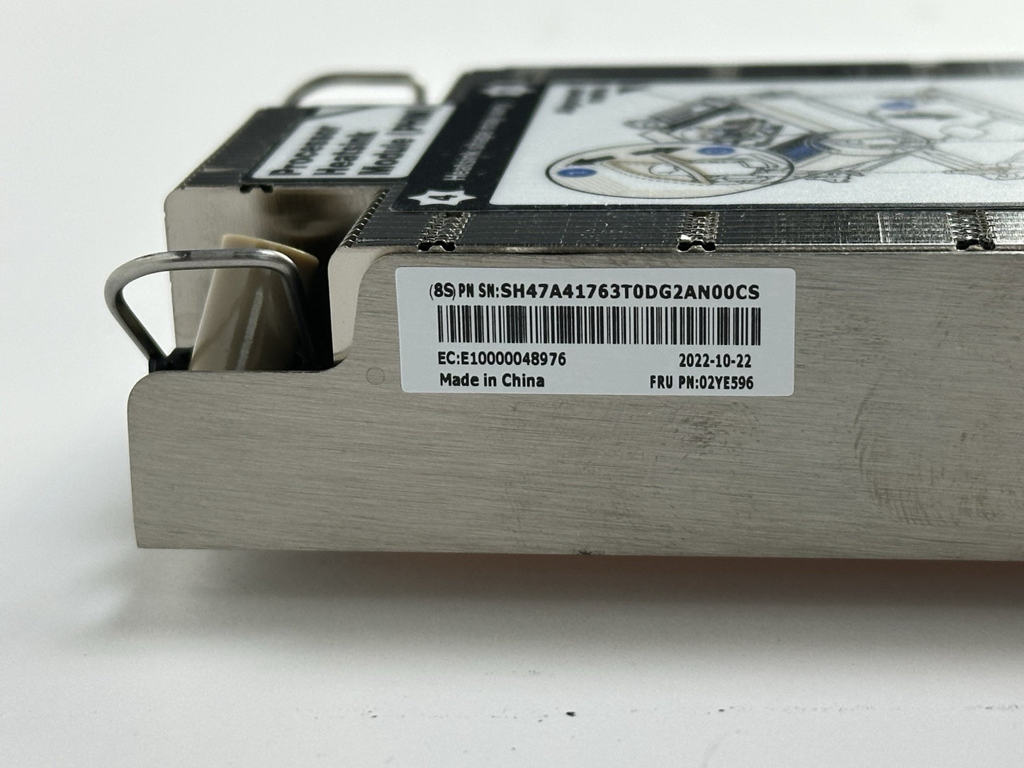 Lenovo SR630 V2 Intel Xeon Heatsink Kit 02YE596 02YE595 02YH670 FCLGA4189