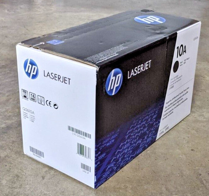 Genuine HP 10A Q2610A Black Toner Cartridge 6K Page HP LaserJet 2300L 2300 NEW