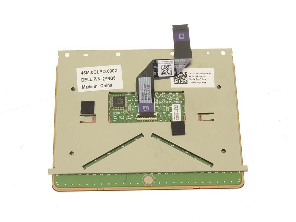 Genuine Dell OEM Inspiron 15 7570 7573 Touchpad Sensor Module with Cable 2YNG8