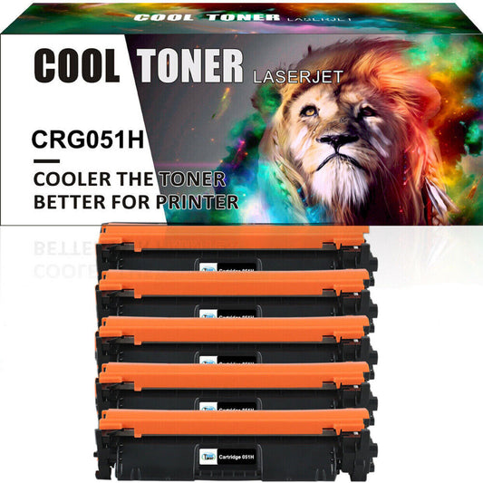 5PK 051H CRG-051H Toner Compatible for Canon ImageCLASS LBP162dw MF267dw MF269dw