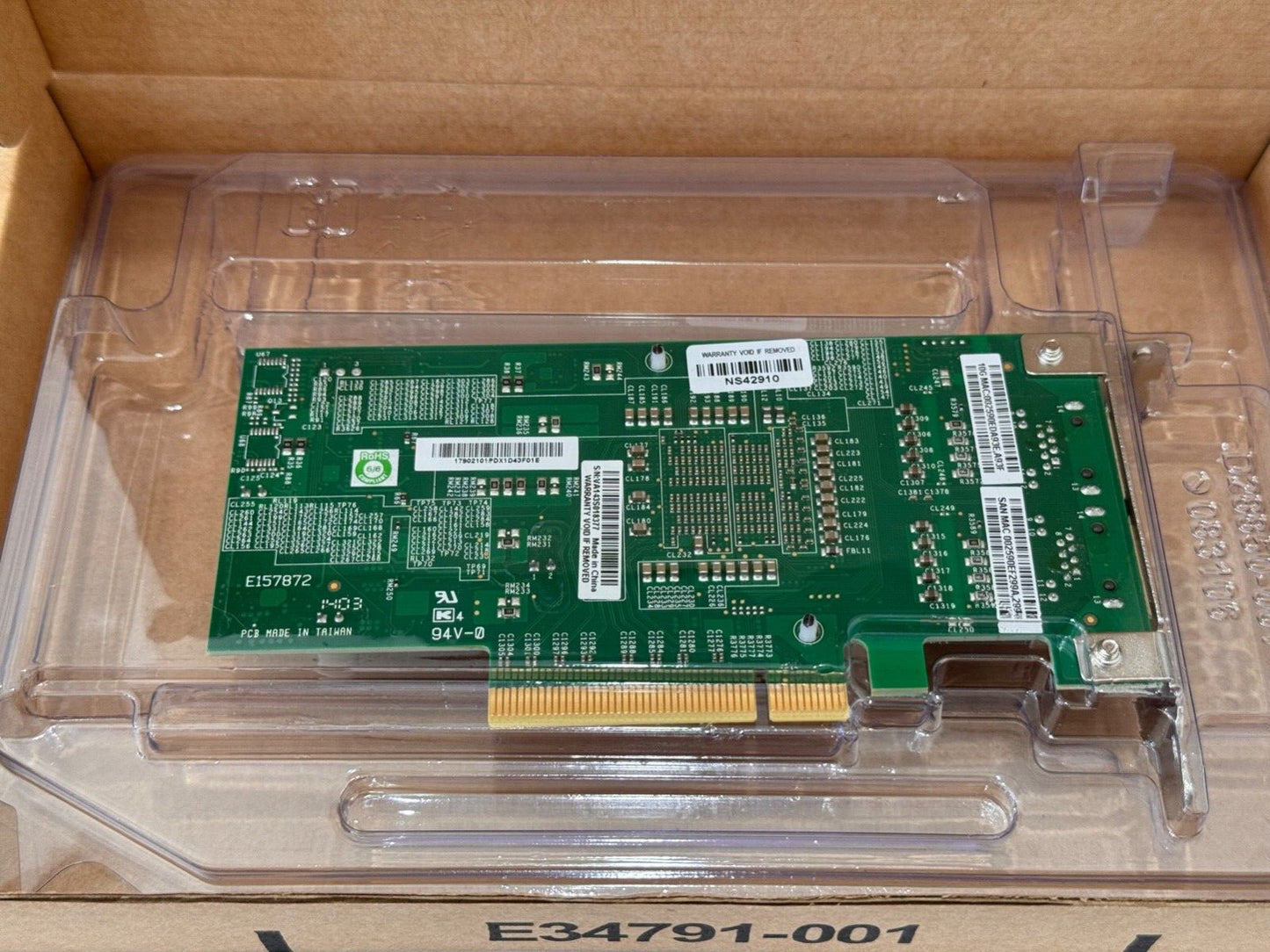 SuperMicro AOC-STG-I2T 2-port 10GbE Adapter Network Card X540-AT2 Low Profile
