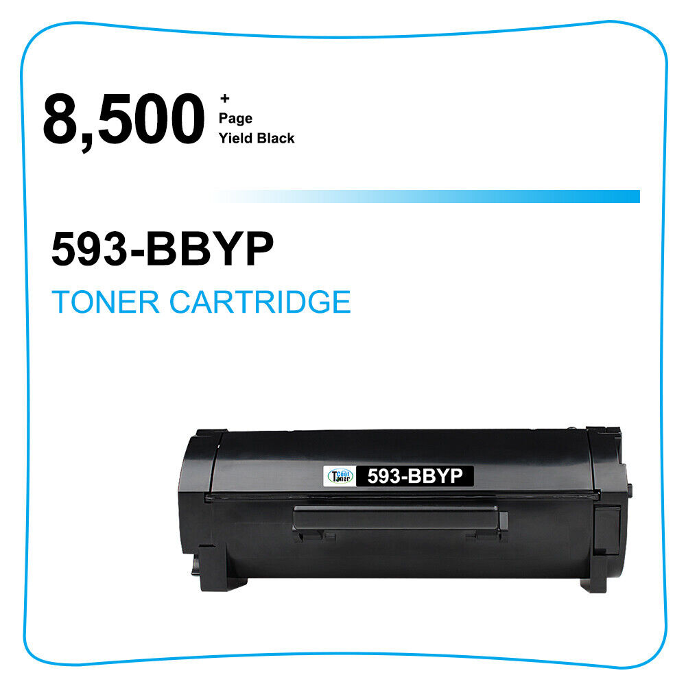Black 593-BBYP Toner Cartridge Compatible for Dell S2830dn S2830 2830 2830dn