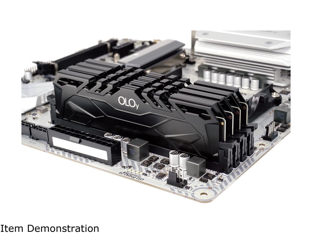OLOy 16GB (2 x 8GB) DDR4 3200 (PC4 25600) Desktop Memory Model MD4U083216BJDA