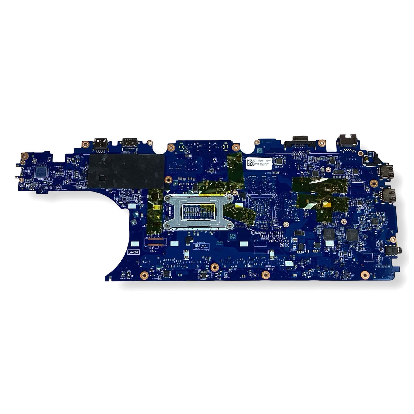Dell Laptop Precision 3510 CN-0GPDT3 LA-C841P with i5-6300HQ CPU Motherboard