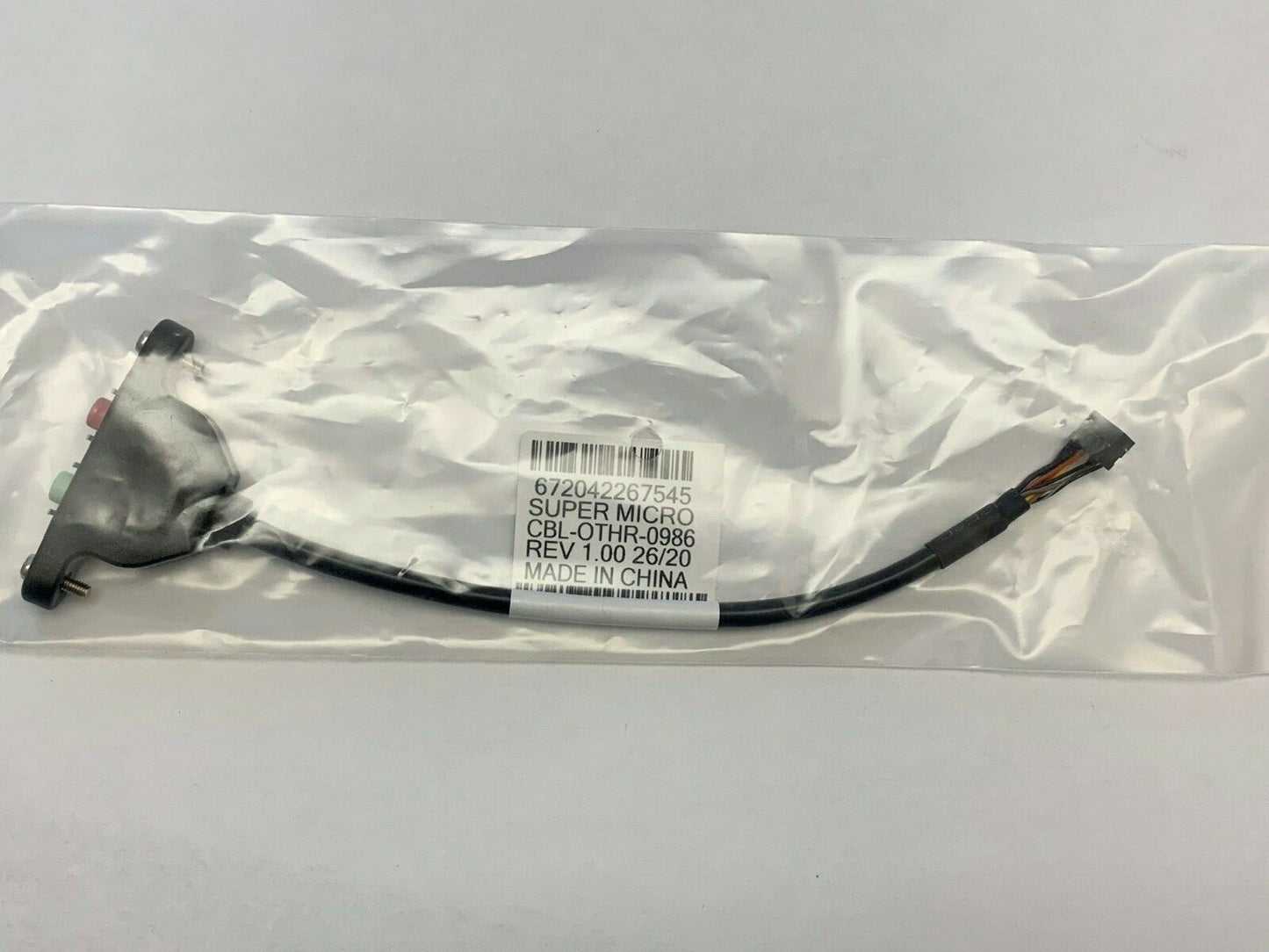 Supermicro CBL-OTHR-0986 Cable Audio Cable 20cm