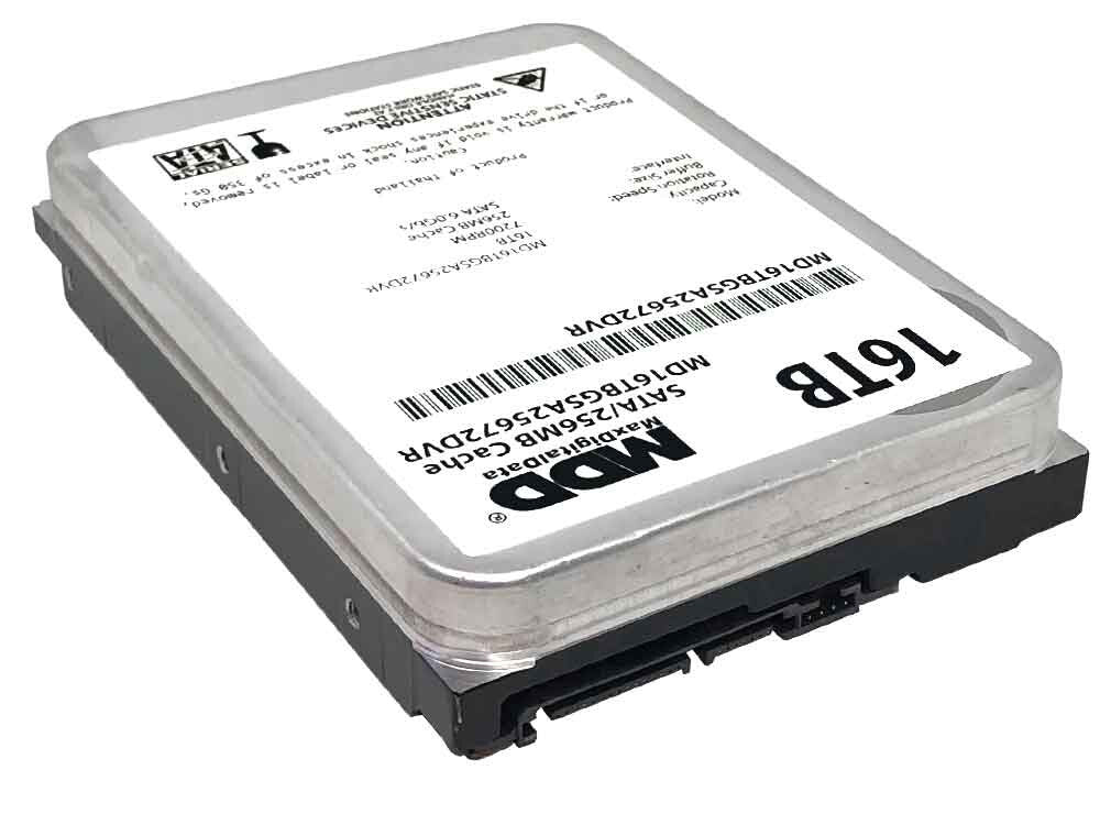 MDD 16TB 7200RPM 256MB Cache SATA 6.0Gb/s 3.5" Internal Surveillance Hard Drive