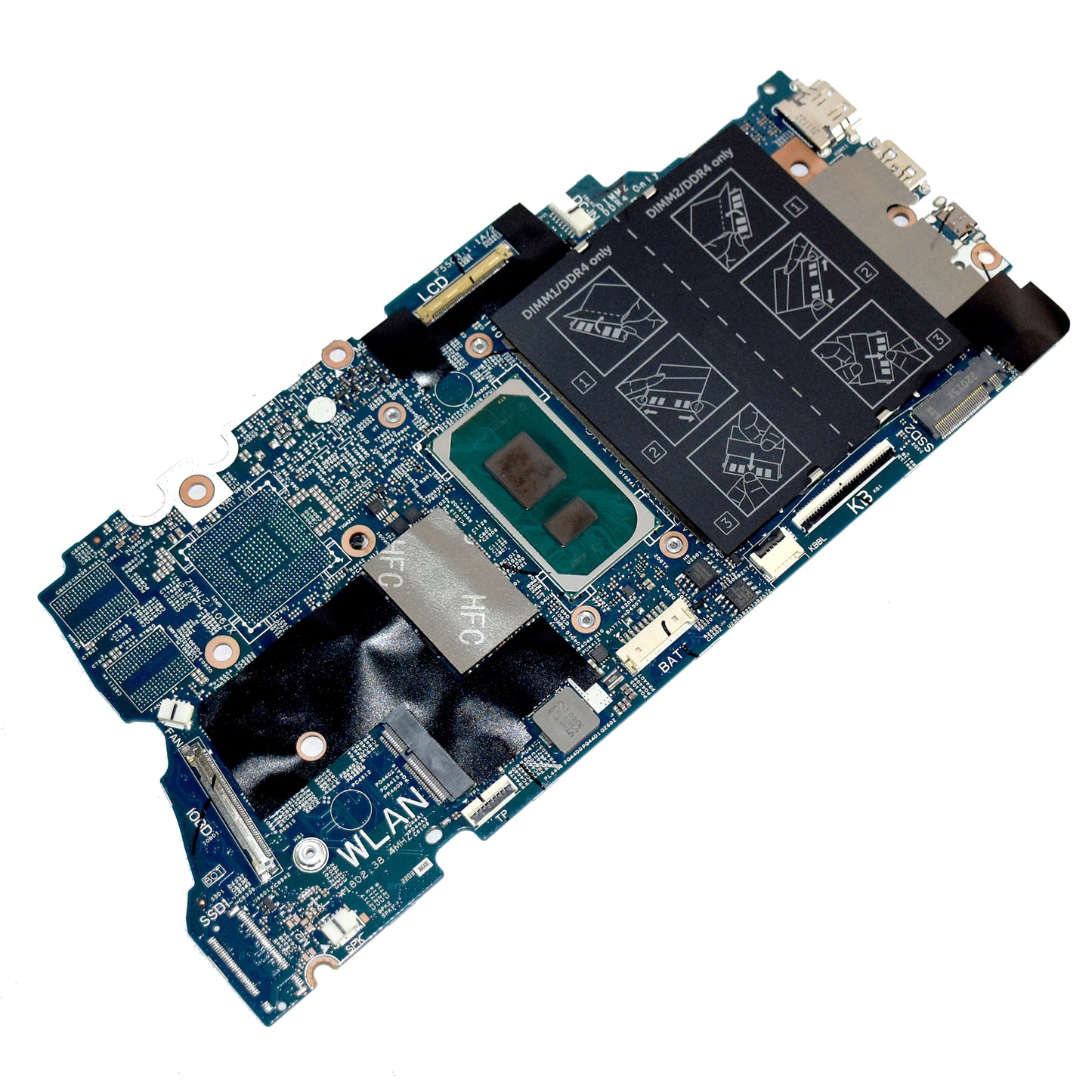 Dell Inspiron 5406 7506 2-in-1 Motherboard Core i3-115G4 3.0GHz Dual-Core 3NRG2