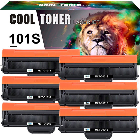 6PK MLT-D101S Toner Fits For SAMSUNG SCX-3400FW SCX-3401 3405 SCX-3400 SCX-3400F