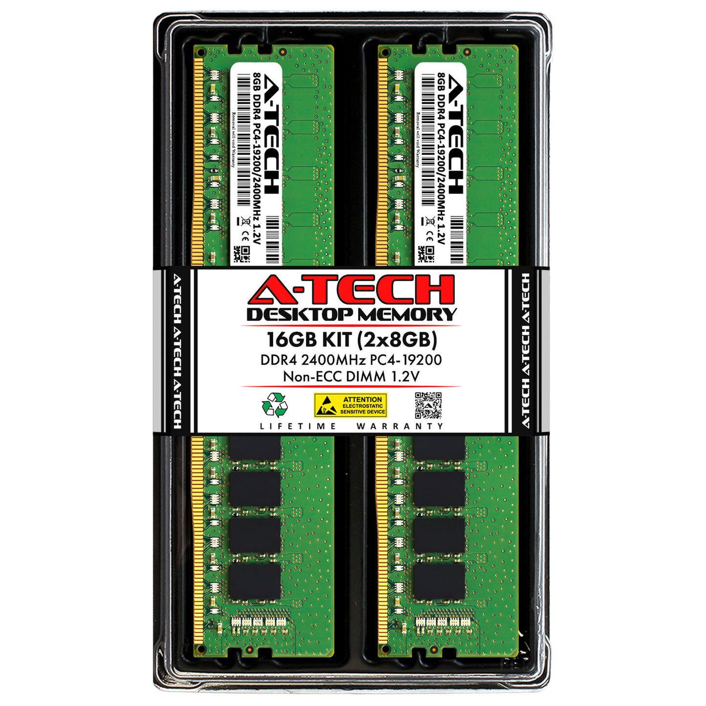 16GB 2x8GB DDR4-2400 ASUS PRIME B250H A320M-E A320M-K B250M-A B350M-E Memory RAM