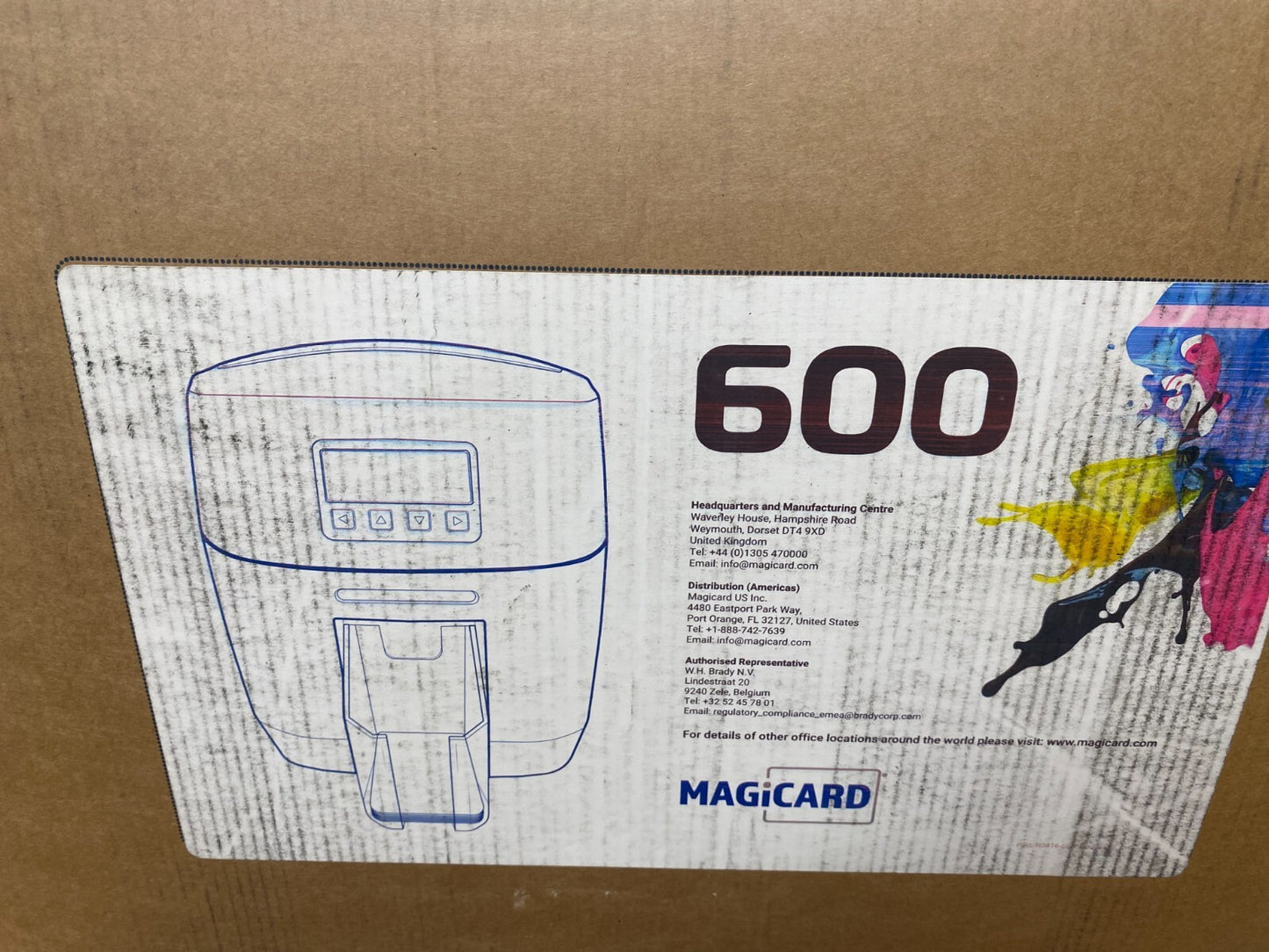 Magicard 600 Duo Double-Sided Color ID Card Printer - 365250212