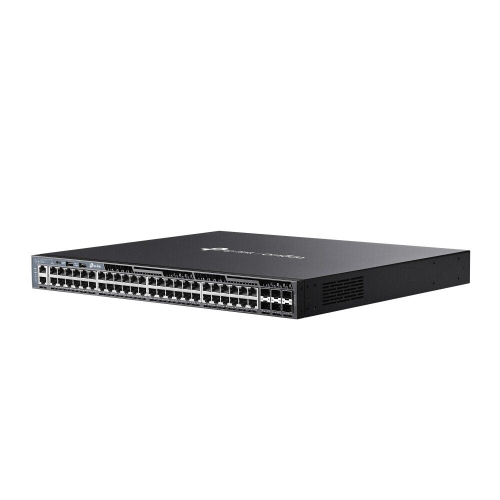 TP-Link SG6654X | Omada 48-Port Gigabit Stackable L3 Managed Switch | 6* 10G SFP