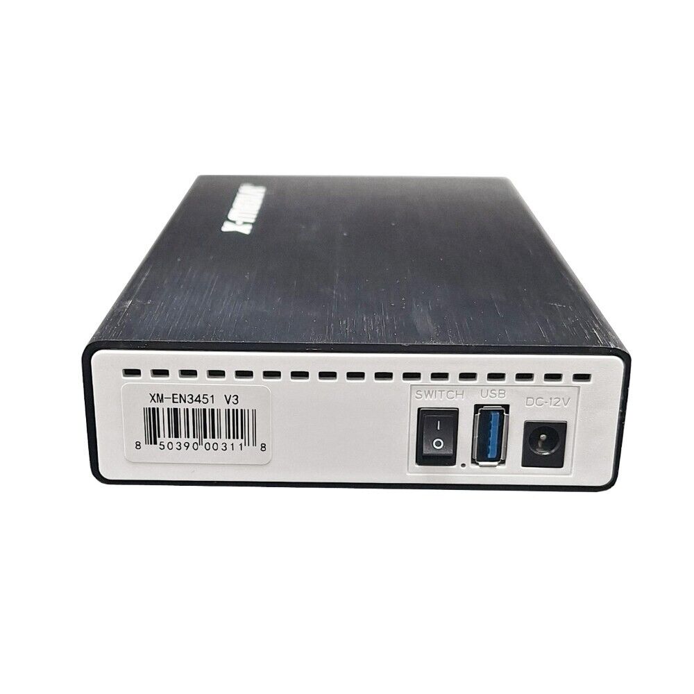 X-MEDIA XM-EN3451 V3 | USB 3.0 3.5-In IDE SATA Hard Disk External Enclosure Case