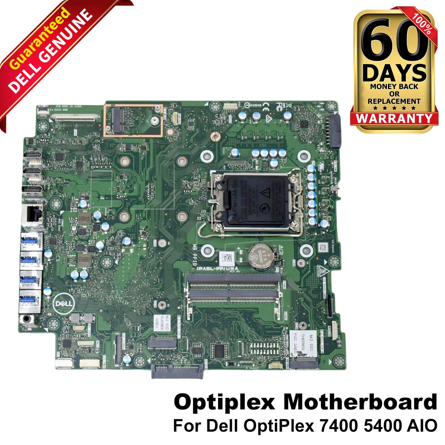Dell OptiPlex 7400 5400 All-in-One Motherboard DDR4 LGA1700 6YK7T 0RG59 XGX27