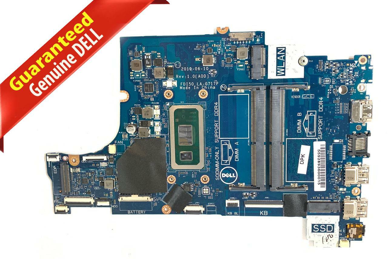 Dell Inspiron 3490 3590 3790 5495 i7-10510U 1.8 GHz Motherboard LA-G717P 89M99