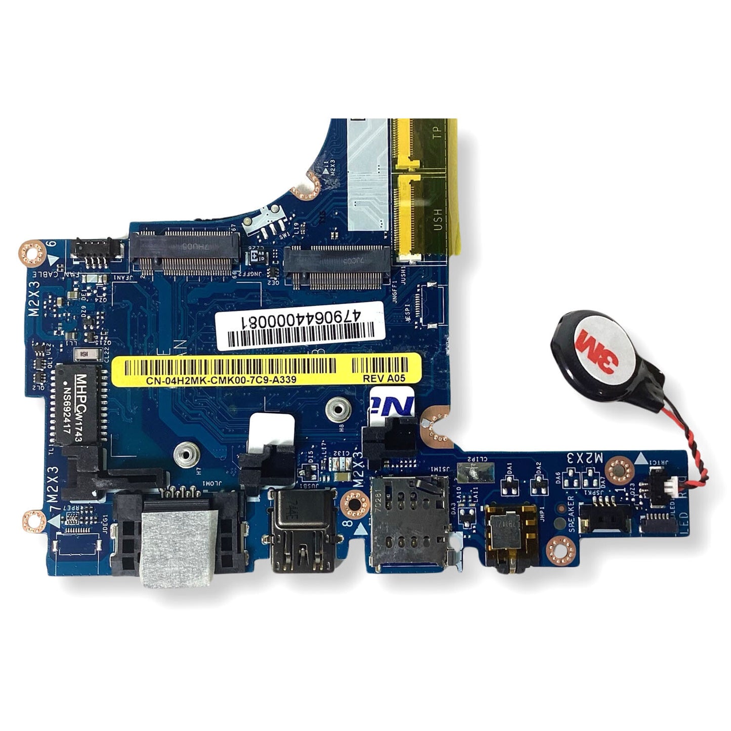 Dell Latitude 7290 7390 i3-7130U 2.70GHz DDR4 DAZ20 LA-F312P Motherboard 4H2MK