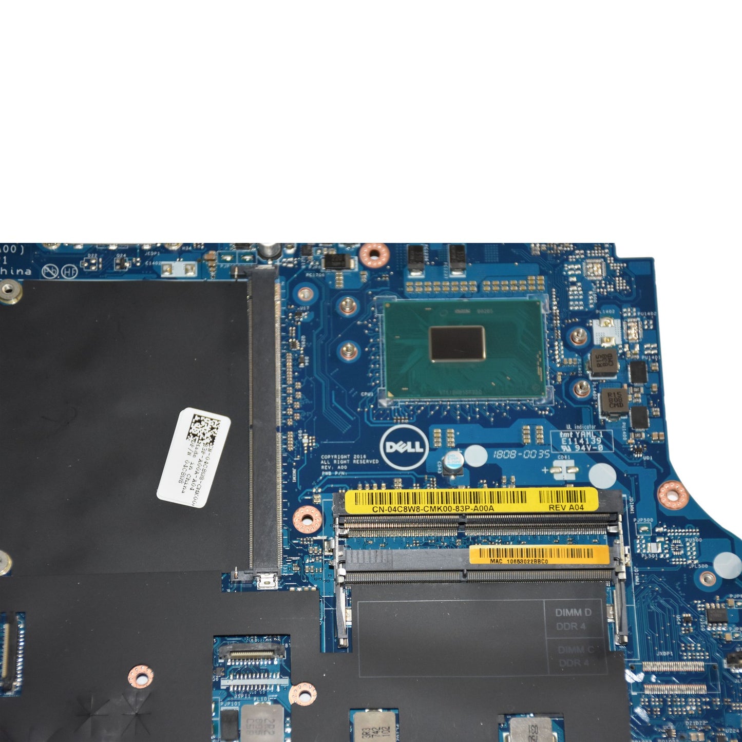 Dell Precision 17 7720 Motherboard i7-7700HQ Quad-Core 2.8GHz LA-E321P 4C8W8