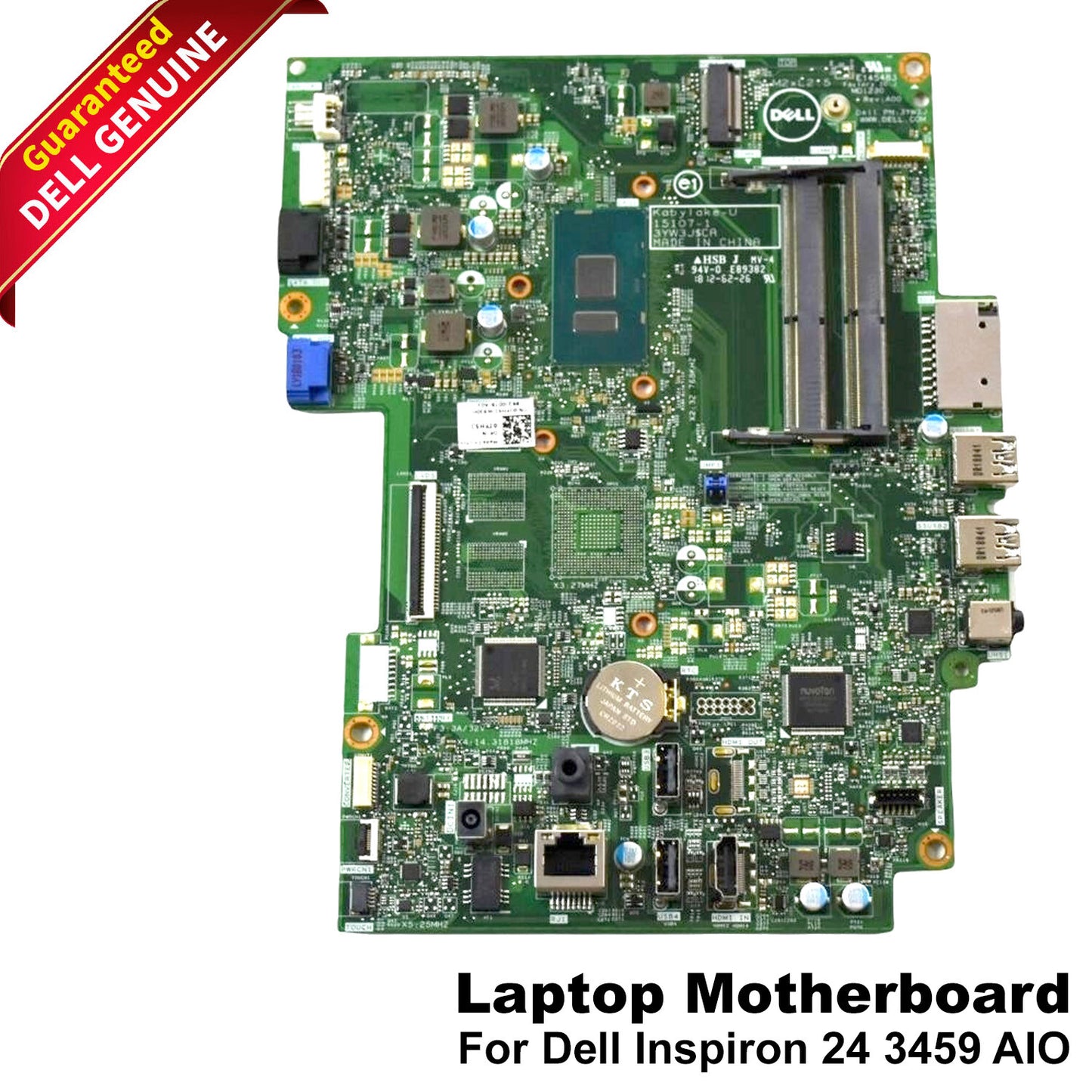 Genuine Dell Inspiron 24 3459 AIO Motherboard i5-7200U 2.5GHz DDR4 0JYH5J JYH5J
