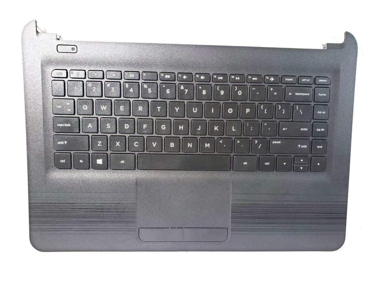 Genuine HP Pavilion 14-AM038 Palmrest Tochpad Keyboard 858077-001