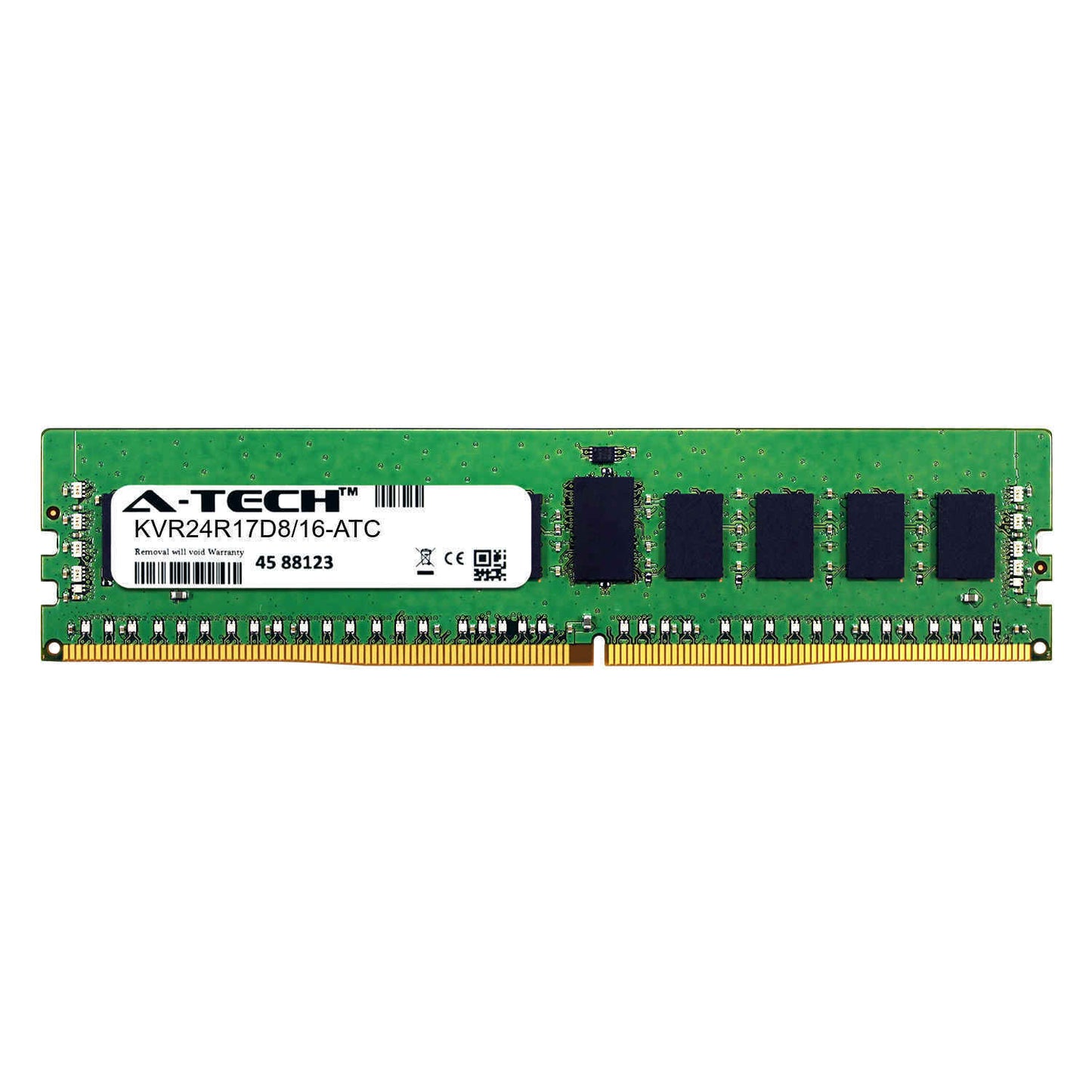 16GB DDR4 PC4-19200R RDIMM (Kingston KVR24R17D8/16 Equivalent) Server Memory RAM