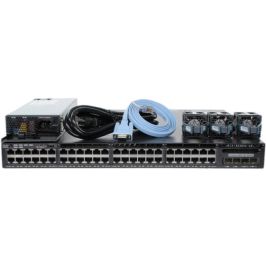 Cisco Catalyst WS-C3650-48TD-S 48P 1GbE 2P SFP+/SFP Switch