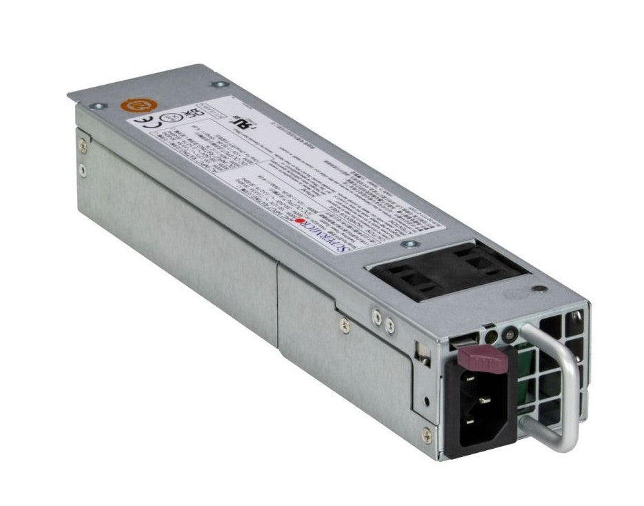 Supermicro PWS-602A-1R 1U AC-DC 600W,AC inlet:C14,Titanium efficiency