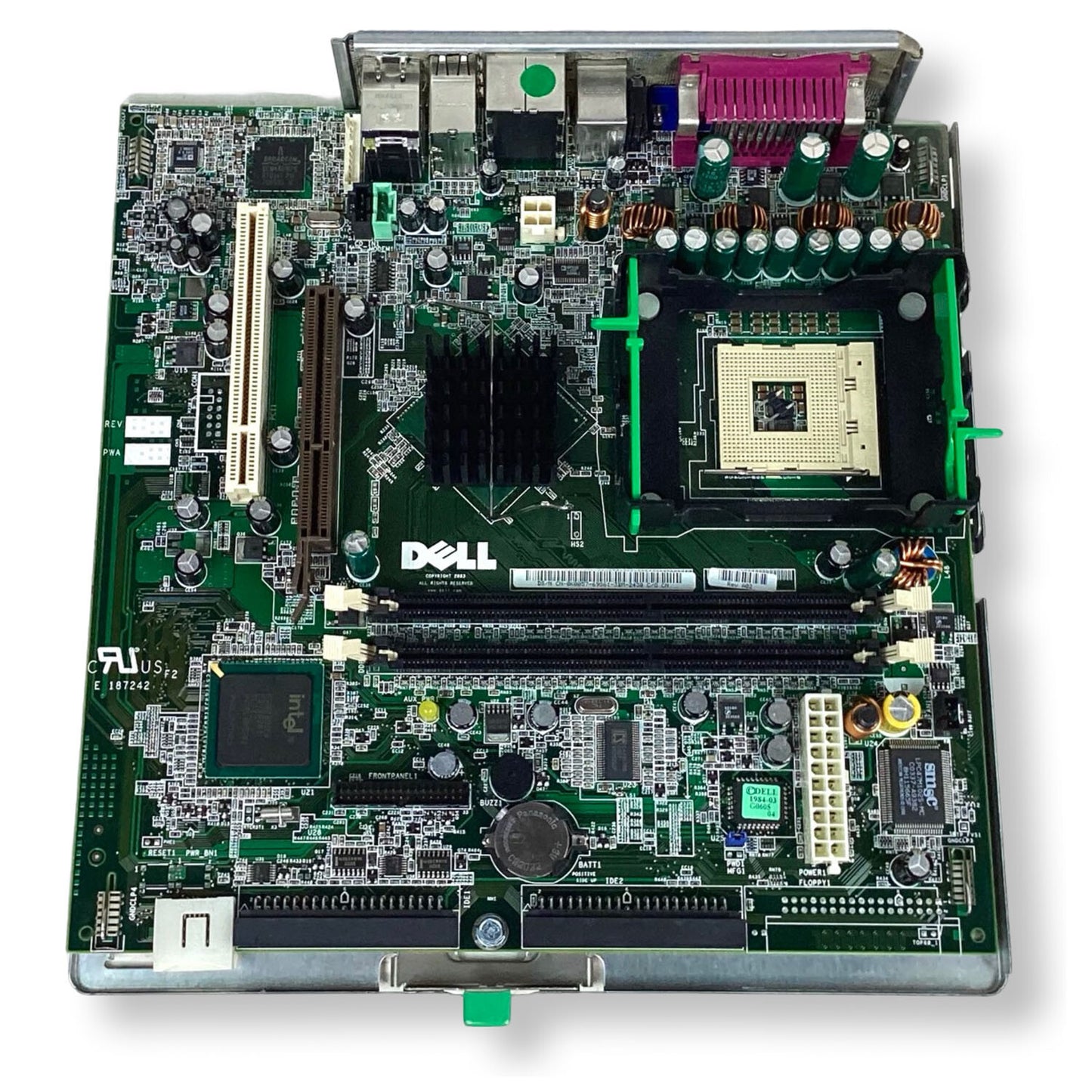 Genuine Dell Dimension 2400c 4600c DDR2 2 Slot System Motherboard K0057