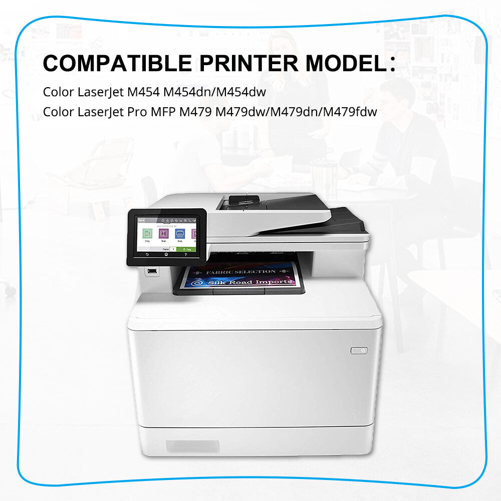 WITH CHIP 4x HY Toner for HP 414A W2020A Laserjet Pro MFP M479fdw M479fdn M454dn