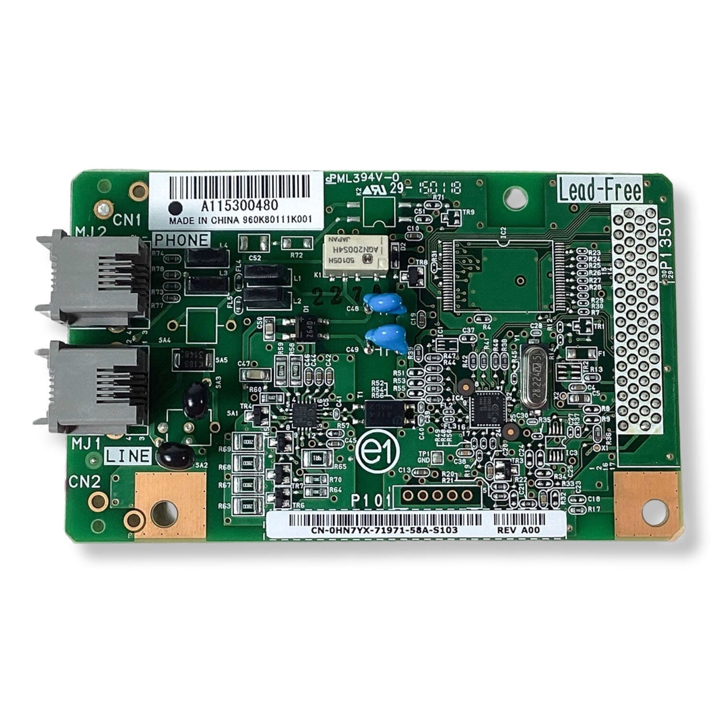 Genuine Dell HN7YX 960K80111 Fax Board for C2665DNF Printers