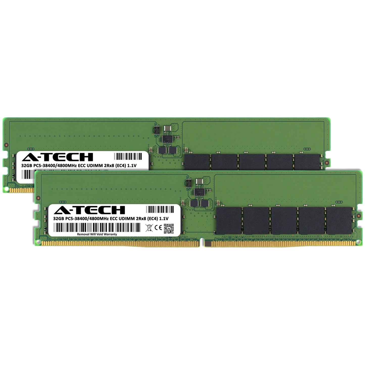 64GB 2x32GB PC5-4800 EC4 UDIMM ASRock Rack B650D4U-2T/BCM Memory RAM