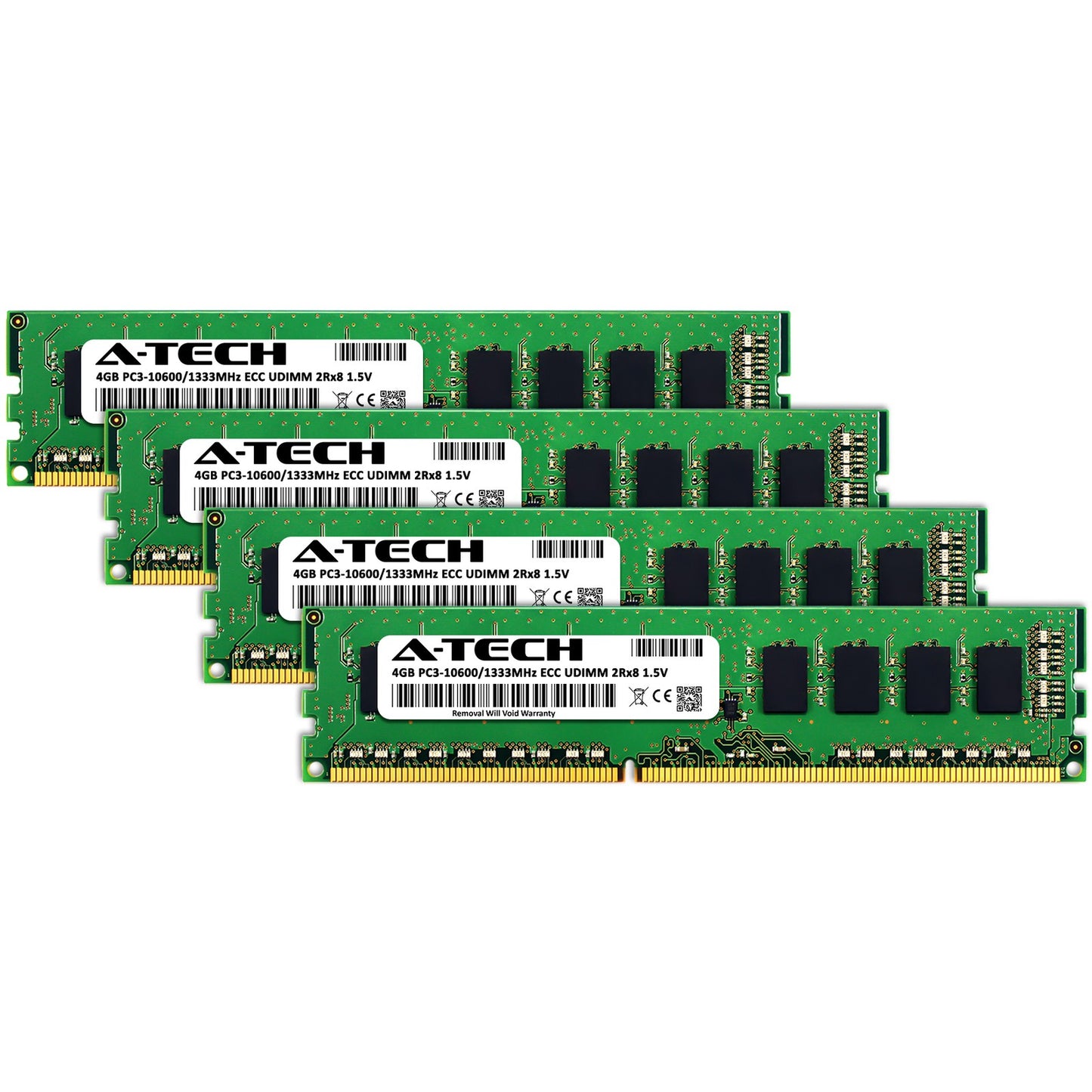 16GB 4x 4GB PC3-10600E ECC UDIMM Synology RackStation RS3411RPxs Memory RAM (NOT FOR HOME PC)