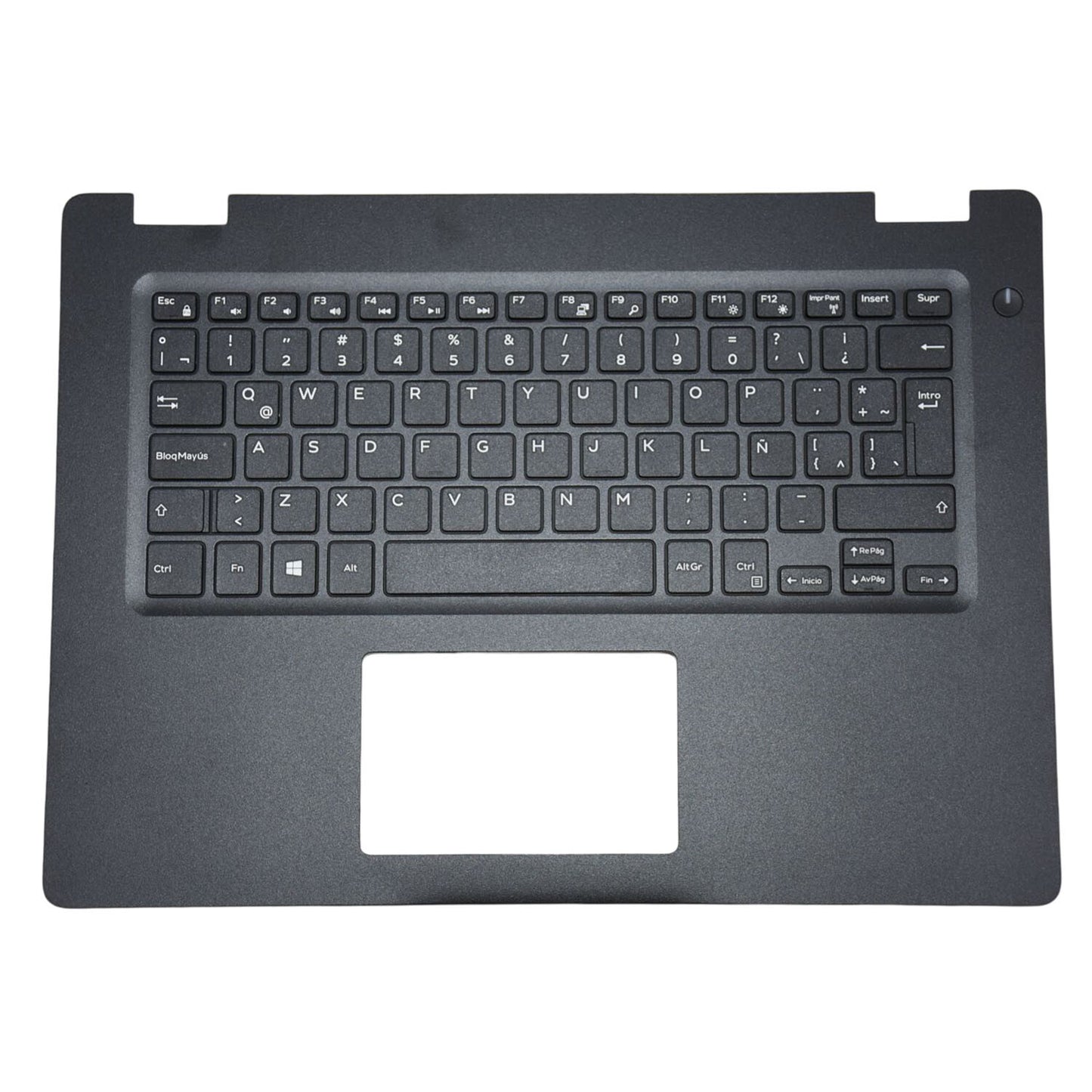 Dell Latitude 3490 Spanish Latin American Keyboard Palmrest 81-keys 599G2
