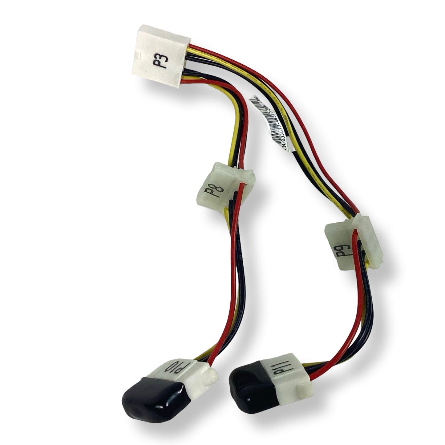 Lot of 4 SATA Power 15-pin Y-Splitter Cable Adapter Male to Female for HDD JJ677