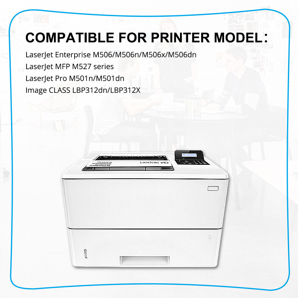 4PK CF287X Toner Cartridge Fits For HP Enterprise M506dh/ MFP M527dn /Pro M501dn