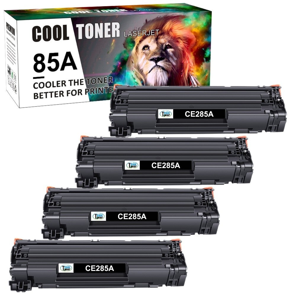 4PK Compatible With HP 85A CE285A Toner LaserJet P1102 P1102w P1006 M1212nf