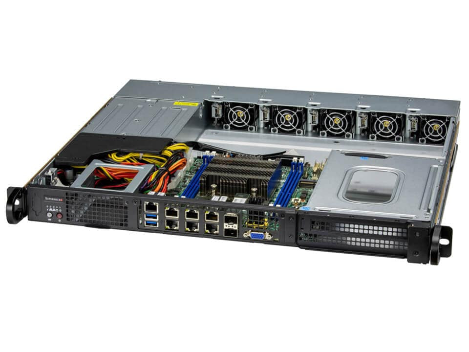 SuperMicro SYS-110D-14C-FRAN8TP 1U Redundant 800W Server