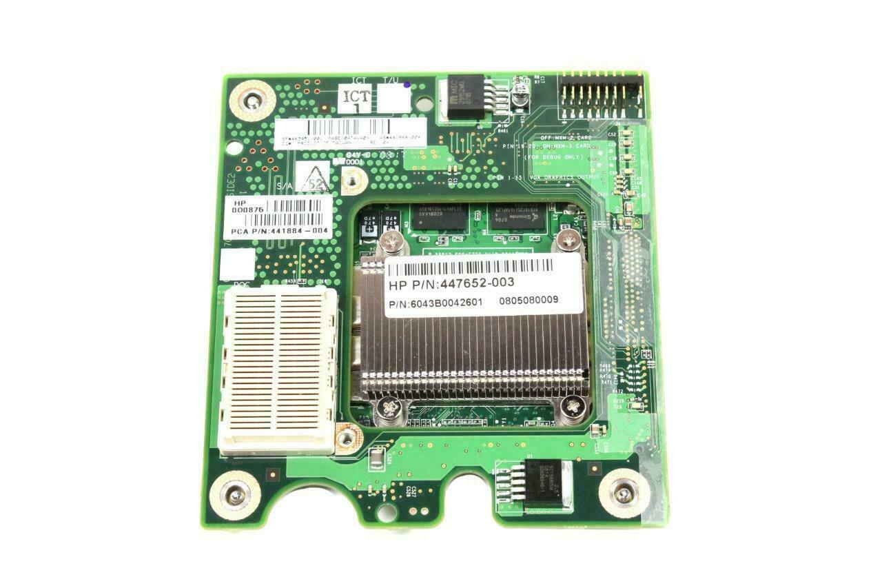 LOT x 2 HP 256MB Nvidia FX560M 458937-001 441884-004 463951-001 Mezzanine Card