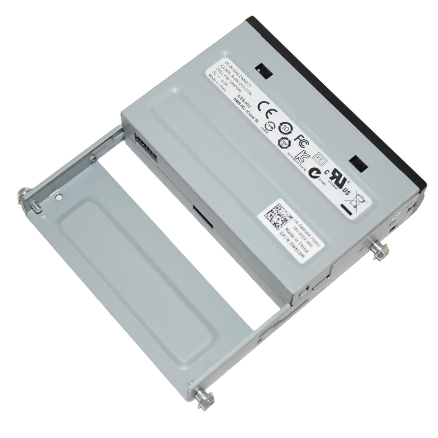 Lot X5 Dell OptiPlex 19-Way Media & Flash Card Reader Module G7V21 NR95F W812M