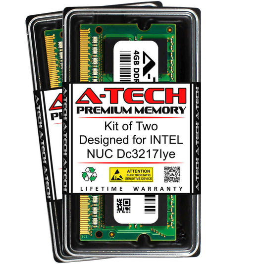 8GB 2x 4GB PC3-12800 Intel NUC D54250WYB DC3217IYR NUC6CAYH DC3217IYE Memory RAM