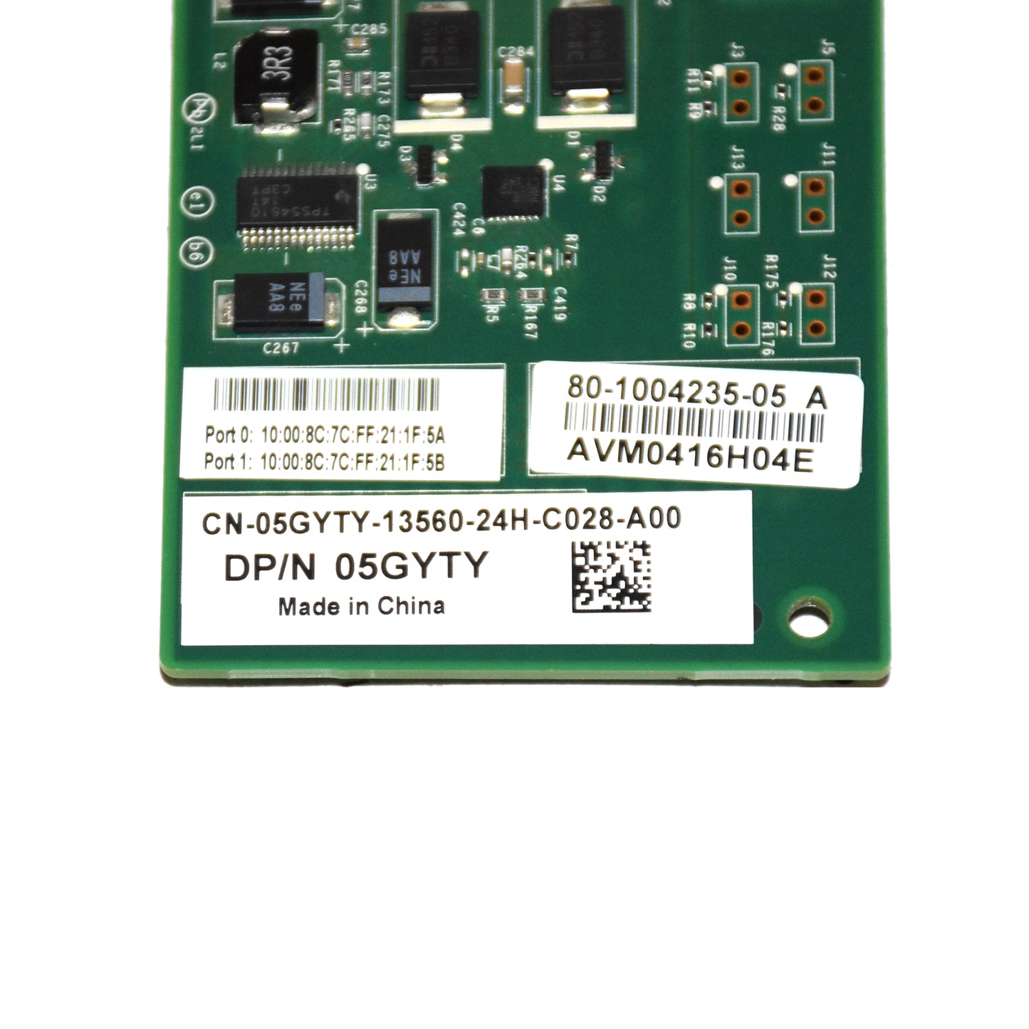 Dell Brocade 825 8Gb FC HBA Dual Port PCIe x8 SFP+ Host Bus Adapter 5GYTY