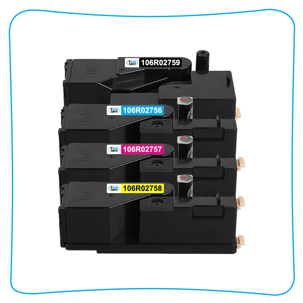 8pk Fit For Xerox 1026R02759 Black Toner for use in Phaser 6022 WorkCentre 6027