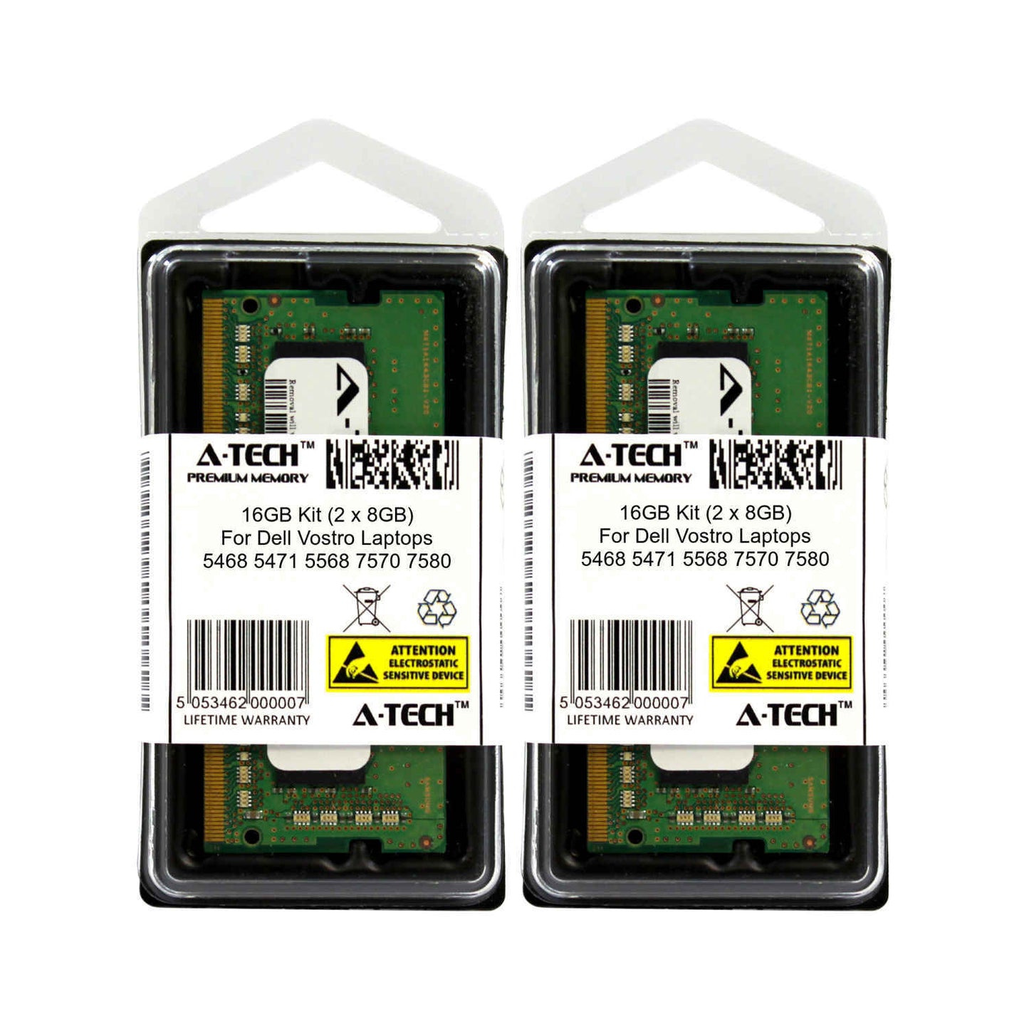 16GB 2x 8GB DDR4 Memory RAM for DELL VOSTRO 13"/14"/15" 5468 5471 5568 7570 7580